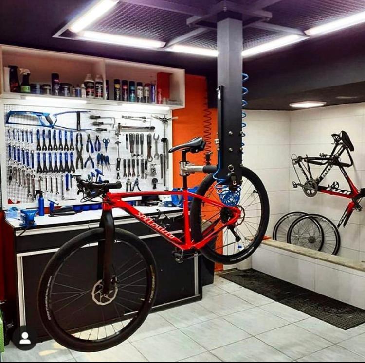 Entrada da loja Bike House